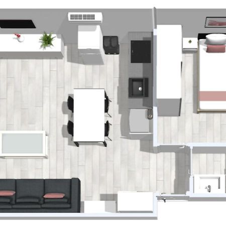 Roses Apartments 2 - Vista Mar Lateral 1Habitacion Kültér fotó